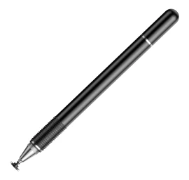 Dvipusis Rašiklis golden Cudgel Planšetiniams Kompiuteriams Ir Telefonams Su Geliniu Rašikliu - Juodas Dvipusis Rašiklis golden Cudgel Planšetiniams Kompiuteriams Ir Telefonams Su Geliniu Rašikliu - Juodas