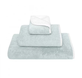 Dvipusis vonios rankšluostis Bicolore 70X140, sea mist, 1005929010003