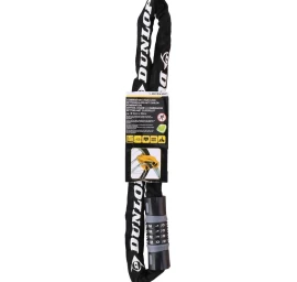 Dviračių Grandinės Užsegimas Su Kodu Ilgis 90 Cm Juodas Dunlop