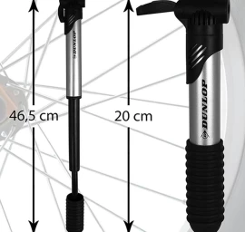 Dviračių Siurblys Dunlop Mini Alu 120psi (8bar)