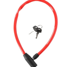 Dviračių žiedas Dunlop Lock 0.4x65cm Red