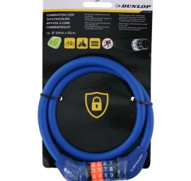 Dviračių žiedo Užraktas 1,0x65cm Blue Dunlop