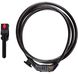 Dviračių žiedo Užraktas 10x900mm Su Rankena Black+decker