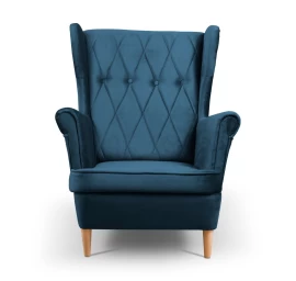 Dygsniuotas Krėslas Wingback