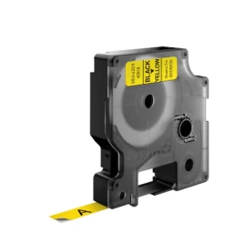 DYMO D1 Standard 40918 (S0720730) Juostelė, 9mm x 7m, Black on Yellow