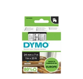 DYMO D1 Standard 53713 (S0720930) Juostelė, 24mm x 7m, Black on White