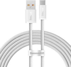dynamic Serijos Kabelis Usb - Usb-c 100w 2 M, Baltas