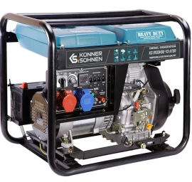 Dyzelinis generatorius 7500W, KS 9100HDE-1/3 ATSR (EURO V), KÖNNER &amp; SÖHNEN