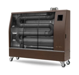Dyzelinis infraraudonųjų spindulių šildytuvas Veltron DHOE-150 (17,4kW), sidabrinis