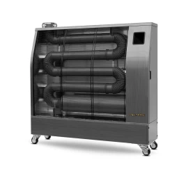 Dyzelinis infraraudonųjų spindulių šildytuvas Veltron DHOE-210 (24,4kW), sidabrinis
