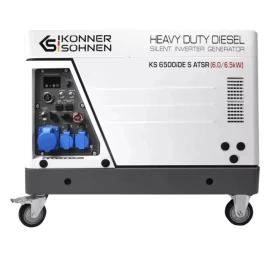 Dyzelinis inverterinis generatorius 6000 W KS 6500iDE S ATSR KONNER &amp; SOHNEN