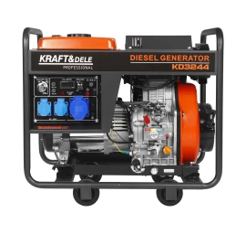 Dyzelinis vienfazis generatorius 7kW Kraft&amp;Dele, KD3244