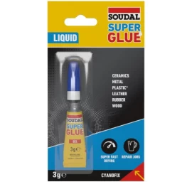 Super Glue Liquid Produkto aprašymas Cyanoakrilato momentiniai klijai