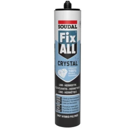 FIX ALL CRYSTAL, klijuojantis hermetikas hibridinio polimero pagrindu