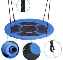 E1 R-sport Blue Sodo Sūpynės stork&#039;s Nest 100 Cm