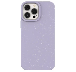 eco Case Silikoninis Suyrantis iphone 14 Plus Dėklas, Violetinis Dangtelis