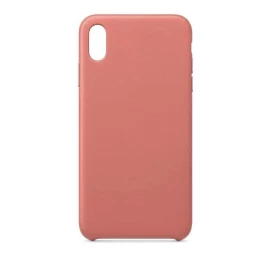 Eco Leather Dėklas Iš Ekologiškos Odos Iphone 12 Mini, Rožinės Spalvos