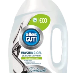 Eco švelnus skalbimo gelis juodiems drabužiams AllesGUT, 1L, 7198