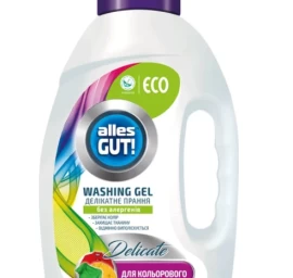 Eco švelnus skalbimo gelis spalvotiems drabužiams AllesGUT, 1L, 7198