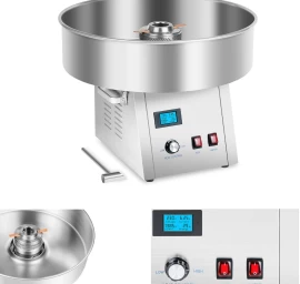 Efektyvus Cukraus Vatos Aparatas 1500w 4kg/h 62cm Royal Catering Rczk-1500s-w