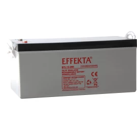 EFFEKTA BTL 12-260 / 12V 260Ah AGM švino rūgšties akumuliatorius