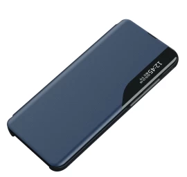 Eko Odos Dėklas samsung S24 Ultra Su Atlenkiamuoju Dangteliu - Mėlynas