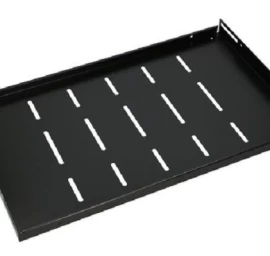 Ekstralinkinė Lentelė 1u Sieninėms Spintelėms 19&amp;quot; 300mmx1u Black