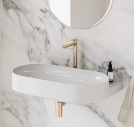 EL 015.60RGB Praustuvo maišytuvas 335 mm  be dugno vožtuvo, Rose Gold Brushed