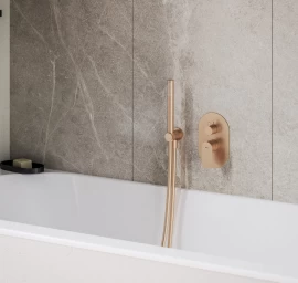EL 065.60RGB.O2.RB07E Potinkinis maišytuvas be korpuso, 2 funkcijų, Rose Gold Brushed