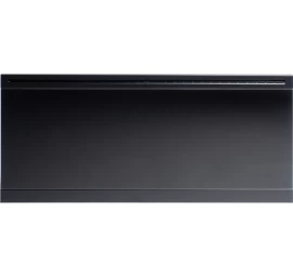 El. radiatorius Adax Iver L KWT atsparus aptaškymui, juodas