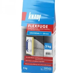 Elastingas plytelių siūlių glaistas KNAUF Flexfuge, 5kg light brown sp.