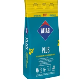 Elastingi plytelių klijai ATLAS Plus 2X, 5kg