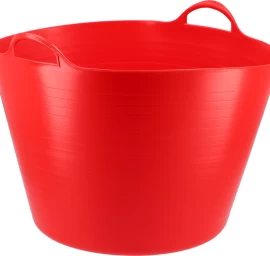 Elastinis plastikinis indas / tara | raudonas | 42 l (YT-86880)