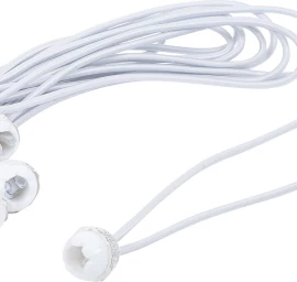 Elastinių kilpų rinkinys tentams | su bumbulu | 270 mm / 10 vnt. (85525)