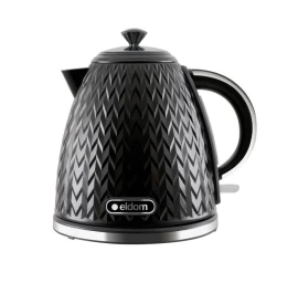 ELDOM NELA kettle, 1.7 l capacity, 2000 W power, black