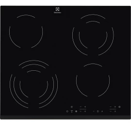 Electrolux EHF6343FOK hob Black built-in Ceramic 4 zone(s)