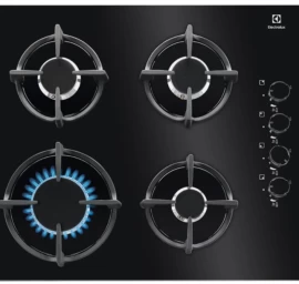 Electrolux KGG6407K hob Black Built-in Gas 4 zone(s)