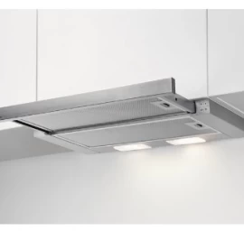 Electrolux LFP326S cooker hood Semi built-in (pull out) Grey 410 m³/h C