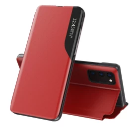 Elegantiškas Apverčiamasis Dėklas Su Stovo Funkcija, Skirtas samsung Galaxy A72 4g, Raudonas Elegantiškas Apverčiamasis Dėklas Su Stovo Funkcija, Skirtas samsung Galaxy A72 4g, Raudonas