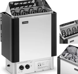 Elektrinė Pirties Viryklė Su Integruotu Valdymu 5-9 M3 Iki 110c 400 V 6 Kw