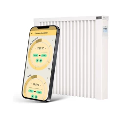 Elektriniai radiatoriai AeroFlow su FlexiSmart Pro valdymu,MAXI 2450 FlexiSmart Pro