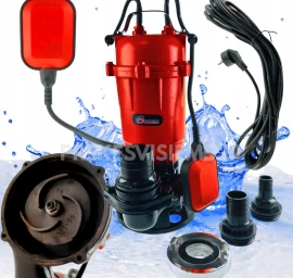 Elektrinis drenažinis siurblys su smulkintuvu 3850W Rangers, RS8002