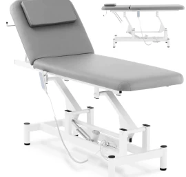 Elektrinis Masažinis Kosmetinis Stalas 150 Kg Pessac - Pilkas