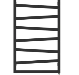 Elektrinis rankšluosčių džiovintuvas Terma ZigZag, metalinė pilka, 50 cm x 83.5 cm, 300 W, dešininis, pilnai paruoštas naudojimui