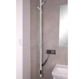 Elektrinis rankšluosčių džiovintuvas WOBBEE Burton 150 cm, chromas