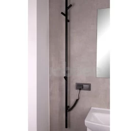 Elektrinis rankšluosčių džiovintuvas WOBBEE Burton 150 cm, juodas