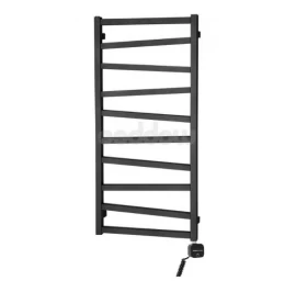 Elektrinis rankšluosčių džiovintuvas Wobbee Pentre 50x100 cm, dešininis, juodas