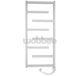 Elektrinis rankšluosčių džiovintuvas Wobbee Welly 50x110 cm, dešininis, baltas