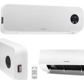 Elektrinis Sieninis Keraminis Oro Uždangos šildytuvas Su Nuotolinio Valdymo Pulteliu 1000/2000w