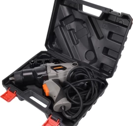 Elektrinis smūginis veržliaraktis su rinkiniu | 12,5 mm (1/2) | 450Nm/1100W (57092)